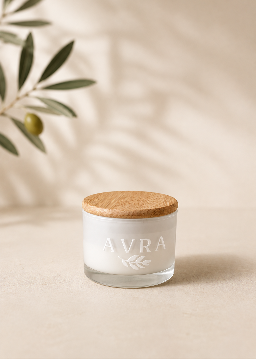 Vela de Masaje 70 g · Con aceite de oliva