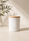 Vela Aromática 340 g · Con aceite de oliva