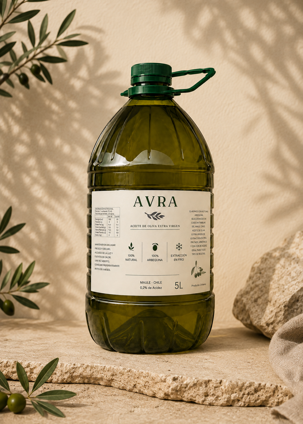 Bidón 5 L · Aceite de Oliva Extra Virgen